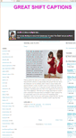 Mobile Screenshot of greatshiftcaptions.com